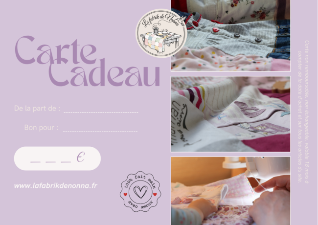 Carte cadeaux